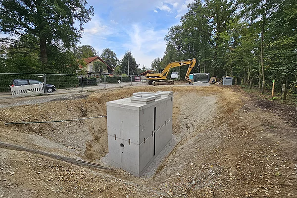 Installationsarbeiten Pumpwerk Aschau-Werk