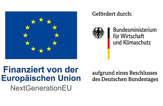Logo EU und Bundesministerium für Wirtschaft und Klimaschutz