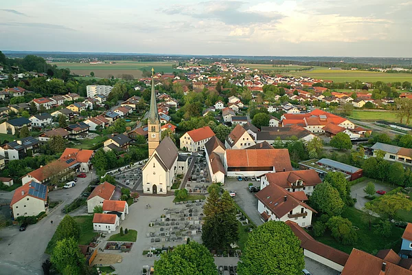 Blick auf Aschau Westen