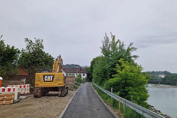 Kanalisation Baustelle Reit 22.05.2025