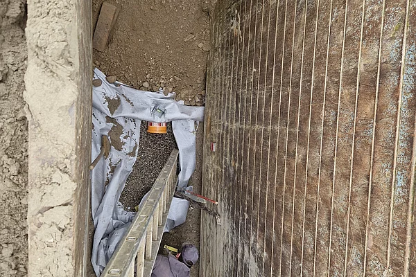 Kanalisation Baustelle Reit 31.10.2024