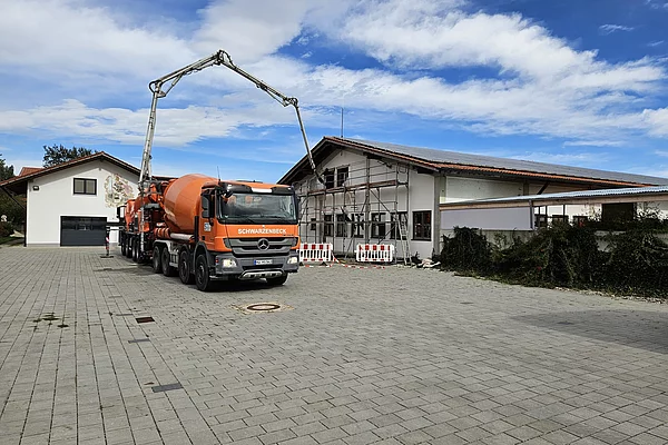 Zwischendecke wurde betoniert 08.10.2024