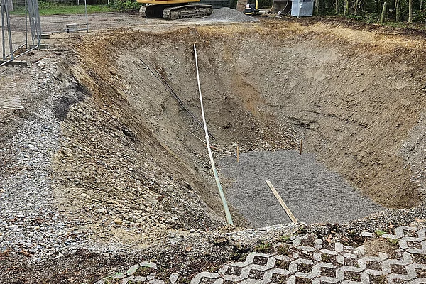 Installationsarbeiten Pumpwerk Aschau-Werk