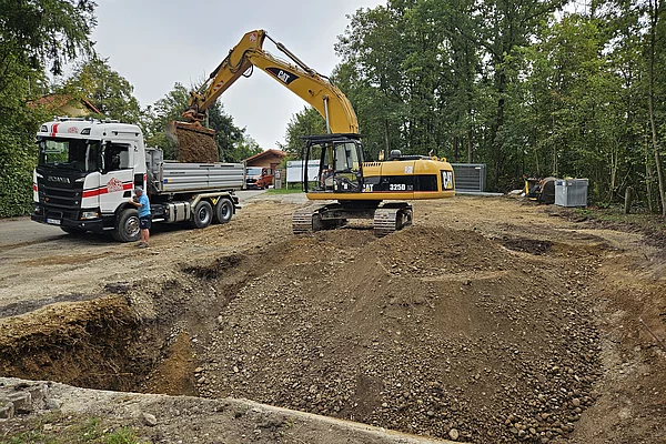 Installationsarbeiten Pumpwerk Aschau-Werk