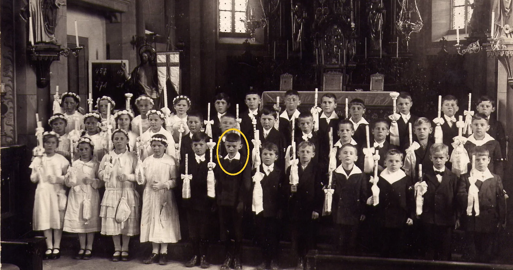 Erstkommunion Papst Benedikt XVI.