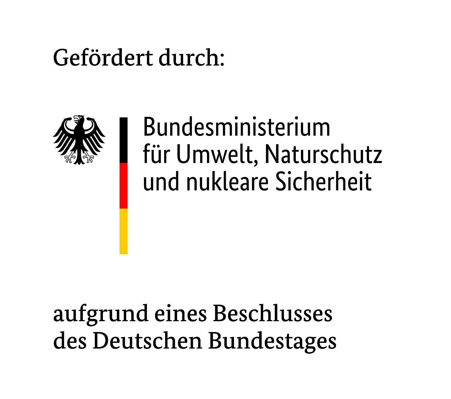 Logo Bundesministerium für Umwelt, Naturschutz und nukleare Sicherheit
