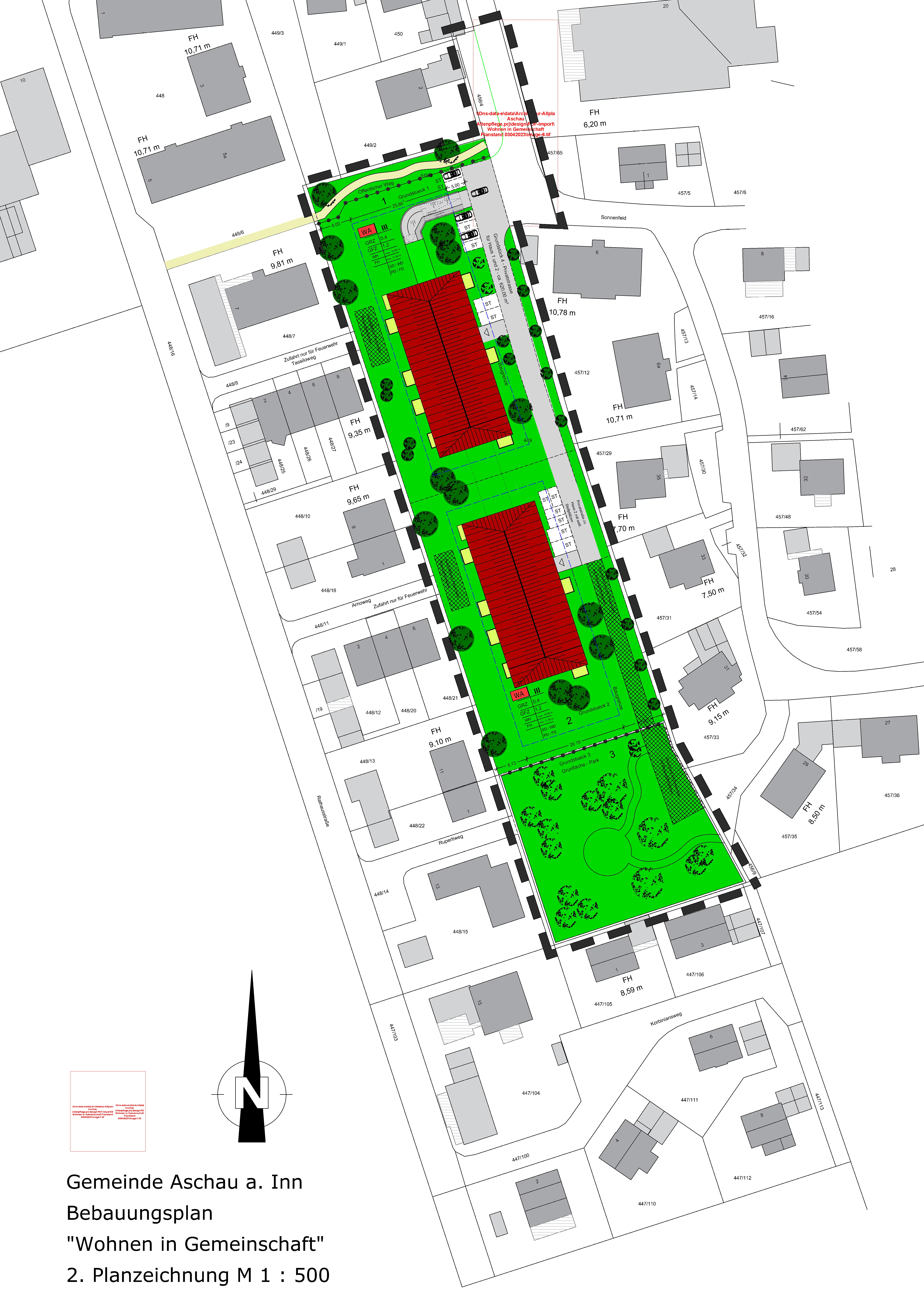 Plan Wohnen in Gemeinschaft 