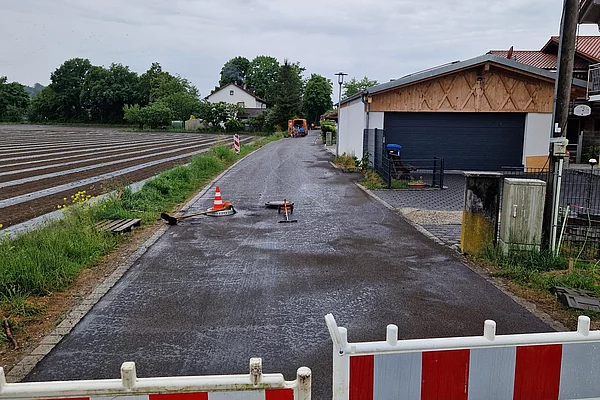 Kanalisation Baustelle Reit 22.05.2025