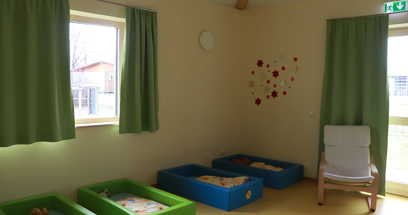 Schlafraum Kinderwelt Maria Himmelfahrt