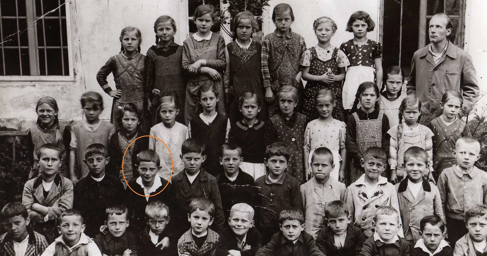 Schulklasse von Papst Benedikt XVI.